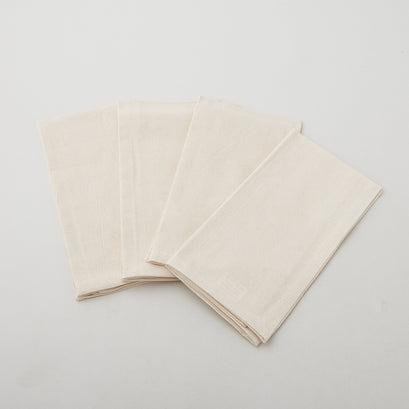 Stitch 'Em Up Dinner Napkins - Set of four - Natural