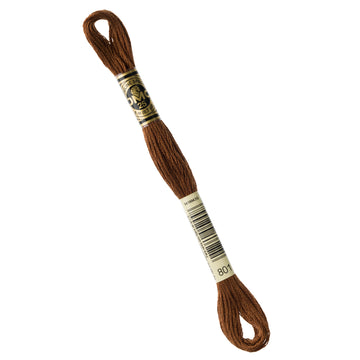 DMC Embroidery Floss - 801 Dark Coffee Brown Primary Image