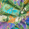 Earth Song - Animal Jungle Multi Metallic Yardage Alternative View #1
