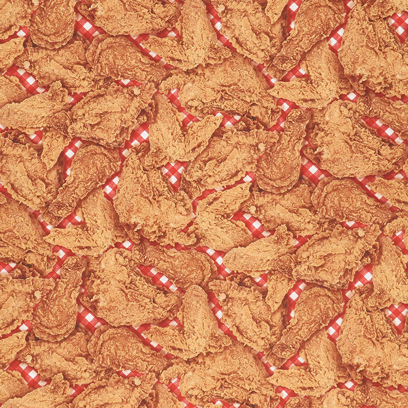 Feast Mode - Fried Chicken Brown Yardage Primary Image