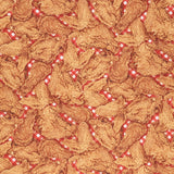 Feast Mode - Fried Chicken Brown Yardage Primary Image