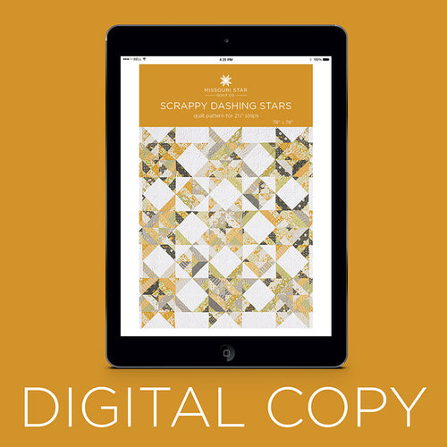 Digital Download - Scrappy Dashing Stars Quilt Pattern by Missouri Star Primary Image
