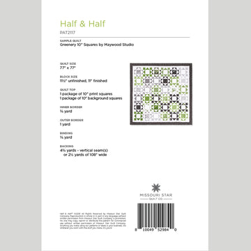 Digital Download - Half & Half Quilt Pattern by Missouri Star Alternative View #1