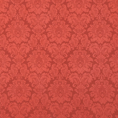 Merry Christmas - Damask Red Yardage