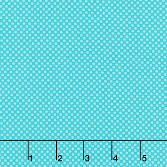 On the Bright Side - Dot To Dot Blue Razz Yardage