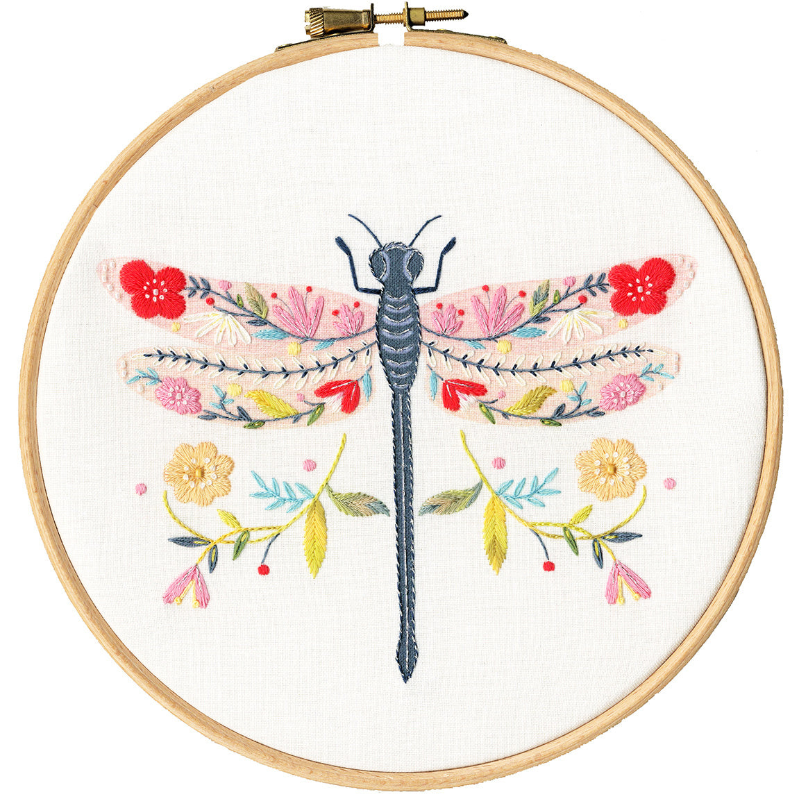 Pollen Dragonfly Embroidery Kit Primary Image