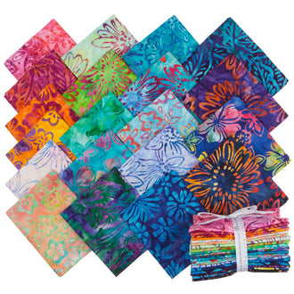 Artisan Batiks - Bright Blooms Fat Quarter Bundle