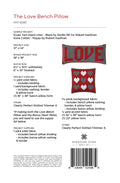 Digital Download - The Love Bench Pillow by Missouri Star