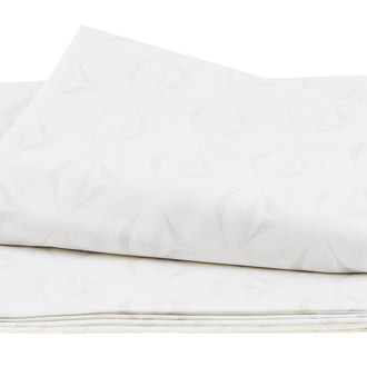 Geometric White 2 Yard Cut
