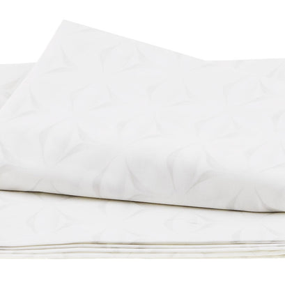 Geometric White 2 Yard Cut