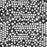 Sew Journal - Deconstructed Type Black Yardage Primary Image