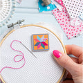Quilt Block Magnetic Needle Minder Alternative View #1