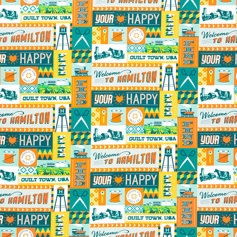 Quilt Town - Mural Multi Yardage Primary Image