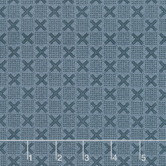 Froth and Bubble - X Texture Blue Yardage