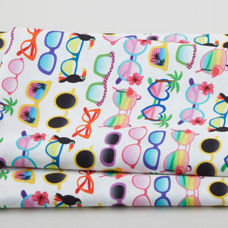 Let's Get Tropical - Let's Luau White 2 Yard Cut