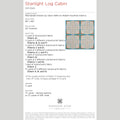 Digital Download - Starlight Log Cabin Quilt Pattern by Missouri Star