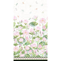 Water Lilies - Full Width Border Cream Multi Yardage Alternative View #3