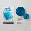 Roundabout Bag Seat Belt Kit - Tall Teal Alternative View #1