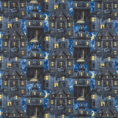 Hocus Pocus - Haunted Houses Yardage