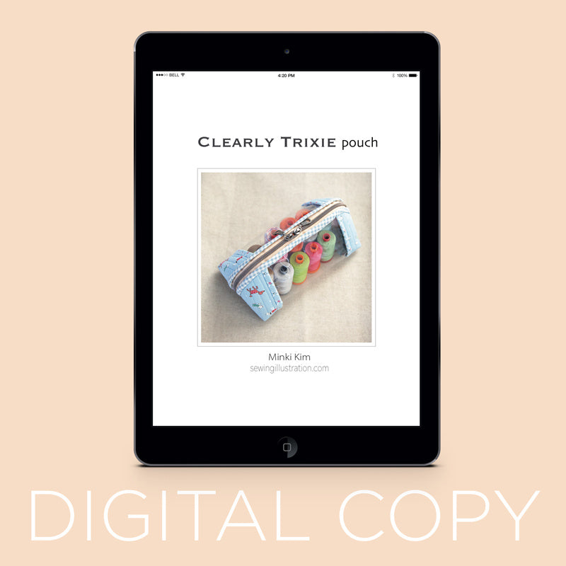 Digital Download - Clearly Trixie Pouch Pattern Primary Image