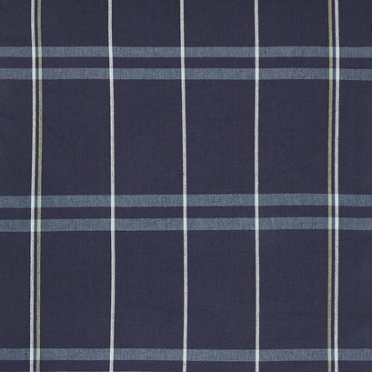 Vista Toweling - Check Indigo 18" Wide Toweling Yardage