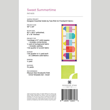 Digital Download - Sweet Summertime Quilt Pattern by Missouri Star Alternative View #1