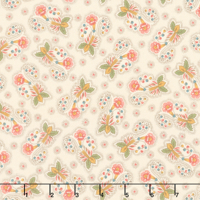 Dinah's Delight 1830-1850 - Dinah's Delights Sweet Milk Yardage Primary Image