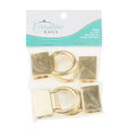 Emmaline Edge Connector Strap Anchors - Set of Four Gold Alternative View #1