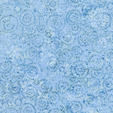 Artisan Batiks - Splash Sunbursts Dusty Blue Yardage Primary Image