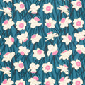 Reverie - Daffodils Galaxy Metallic Yardage Primary Image