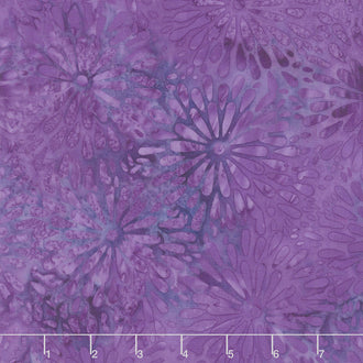 Fairy Slipper Batiks - Mum Purple Yardage
