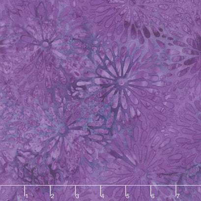 Fairy Slipper Batiks - Mum Purple Yardage