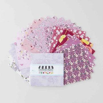 Handpicked Produce - Fanciful Florals Purple Pizazz 5" Stackers 24 pcs. Primary Image
