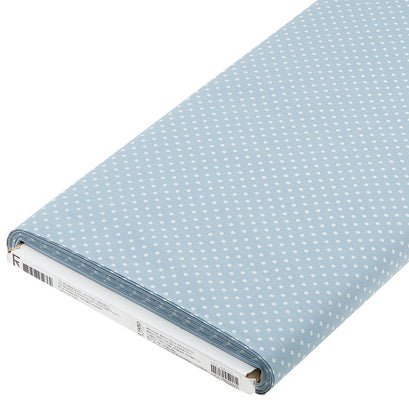Sevenberry: Petite Basics - Dusty Blue Dots 10 Yard Bolt