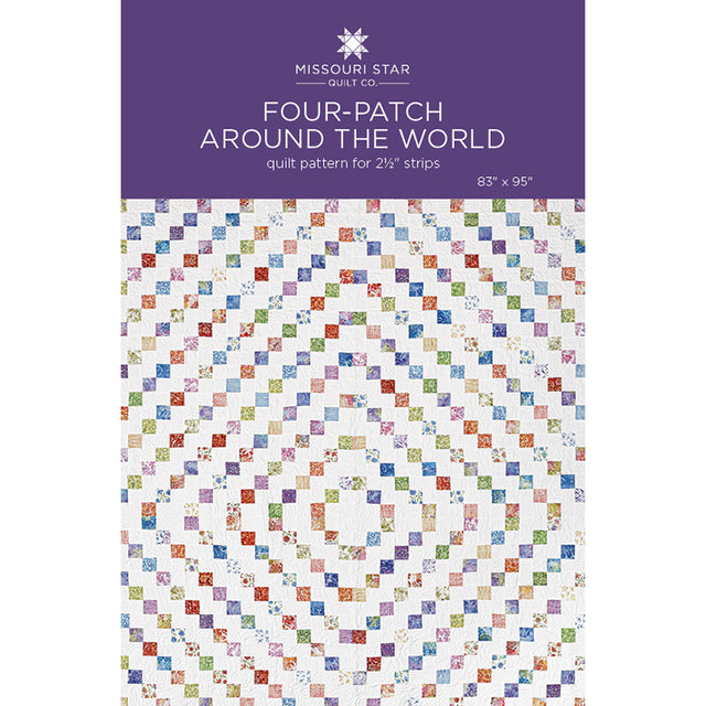 Four Patch Around the World Quilt Pattern by Missouri Star
