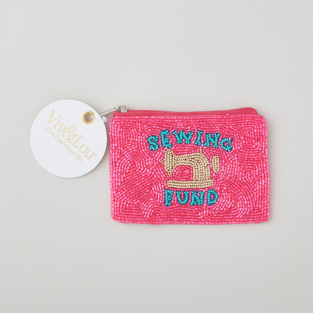 Beaded Coin Purse - Sewing Fund Primary Image