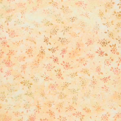Artisan Batiks - Sun Forest Sunflowers Apricot Yardage