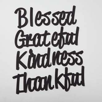 Missouri Star Words Have Power Precut Fused Applique Pack