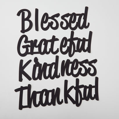 Missouri Star Words Have Power Precut Fused Applique Pack