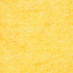 Bold Blooms Batiks - Mini Sprigs Orange Daffodil Yardage Primary Image