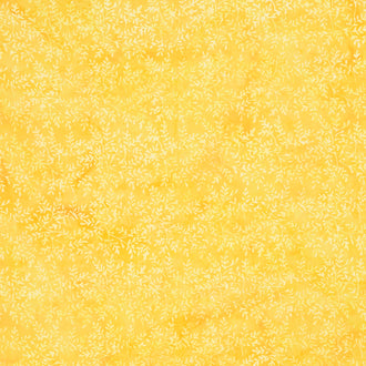 Bold Blooms Batiks - Mini Sprigs Orange Daffodil Yardage