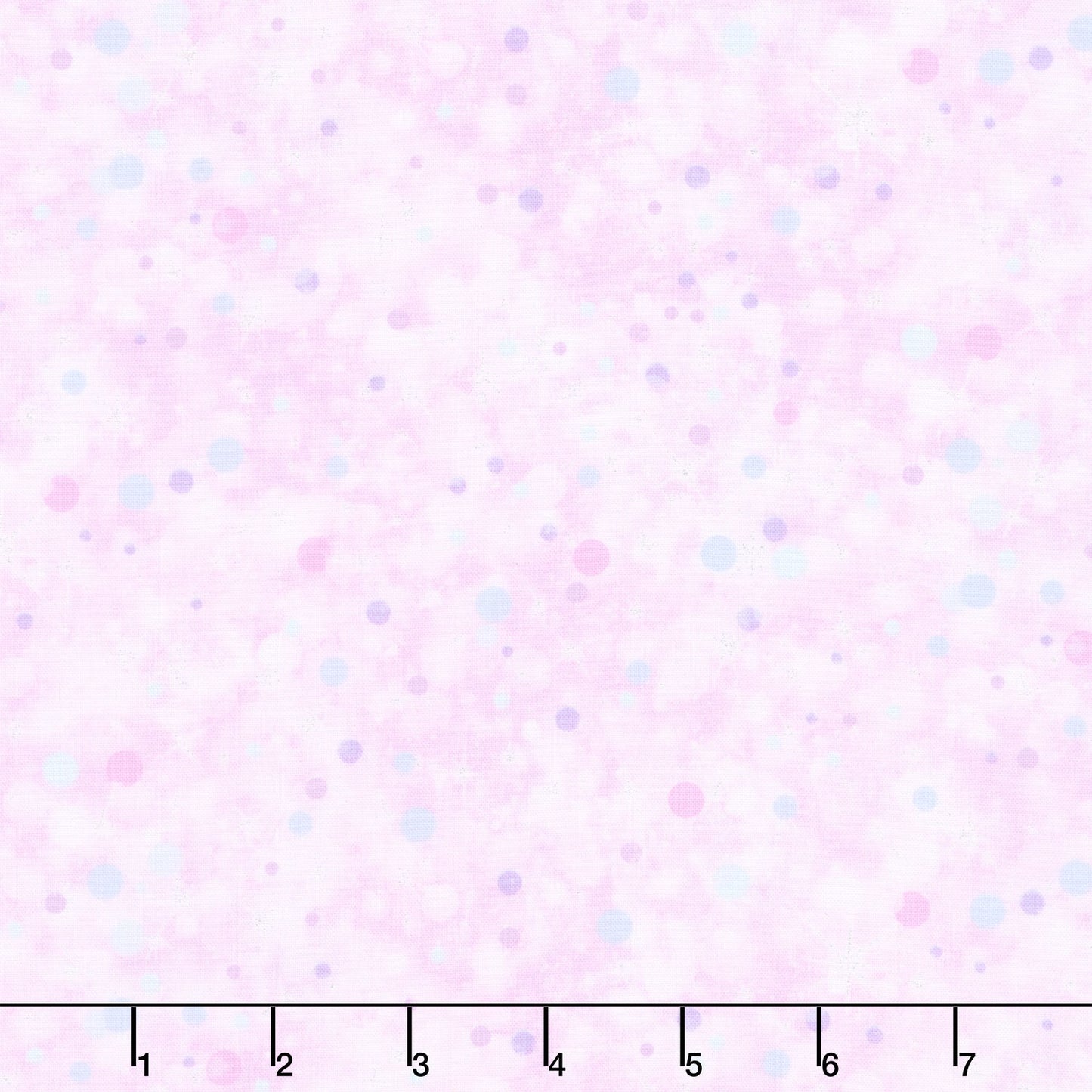 Fairy Dust - Glitter Dots & Stars Pink Yardage Primary Image