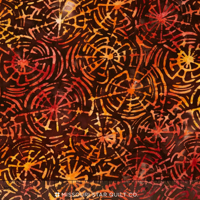 Artisan Batiks - Cornucopia 7 Radiant Circles Autumn Yardage