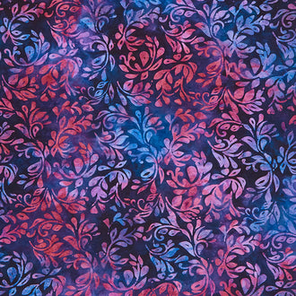 Meadow Fresh - Leaves Larkspur Yardage