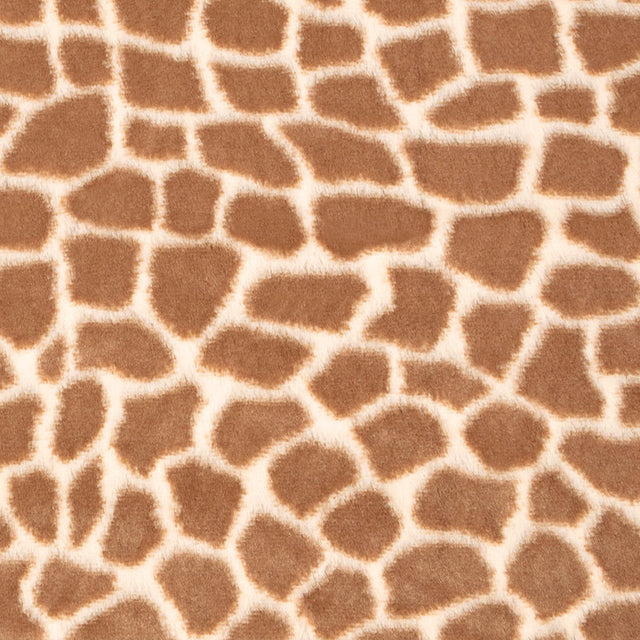 Luxe Cuddle® - Giraffe Natural Tan Yardage Primary Image