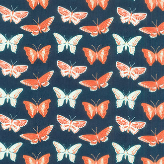 All That Wander - Flutter Navy Yardage