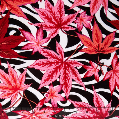 Kaffe Collective - Cool 2016 Maple Stream Black Yardage