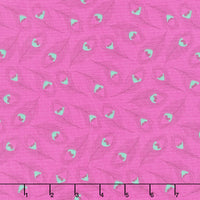 Enchanted Bloom - Peacock Plumes Wild Orchid Yardage Primary Image