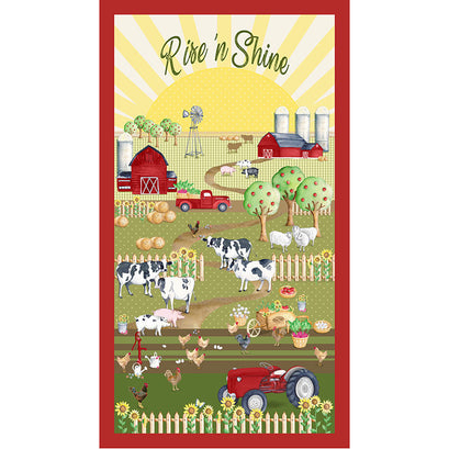 Rise 'N Shine - Farm Multi Panel