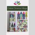 Ombre Christmas Village Quilt Pattern Primary Image